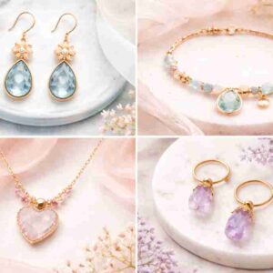 Set de Joyería Romantic Pastel Collection